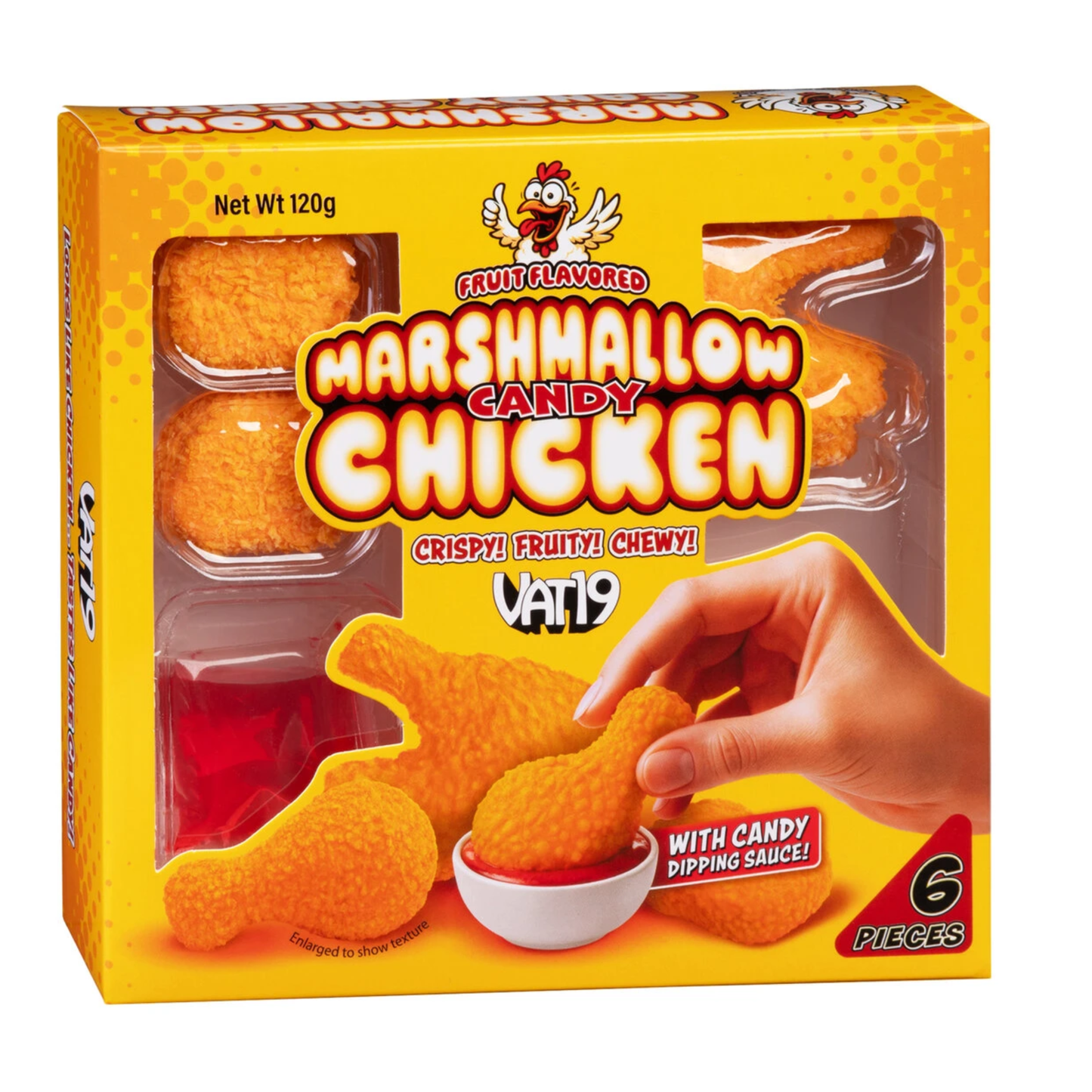 Marshmallow Candy Chicken 120g 12ct