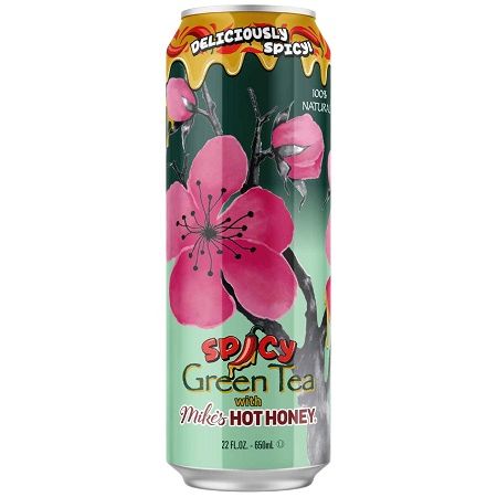 Arizona Spicy Green Tea 22oz 24ct (Pallet Shipping Only) (Shipping Extra, Click for Details)