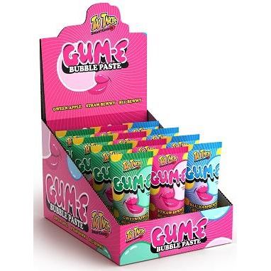 Too Tarts Gum-e Bubble Paste 1.2oz 12ct