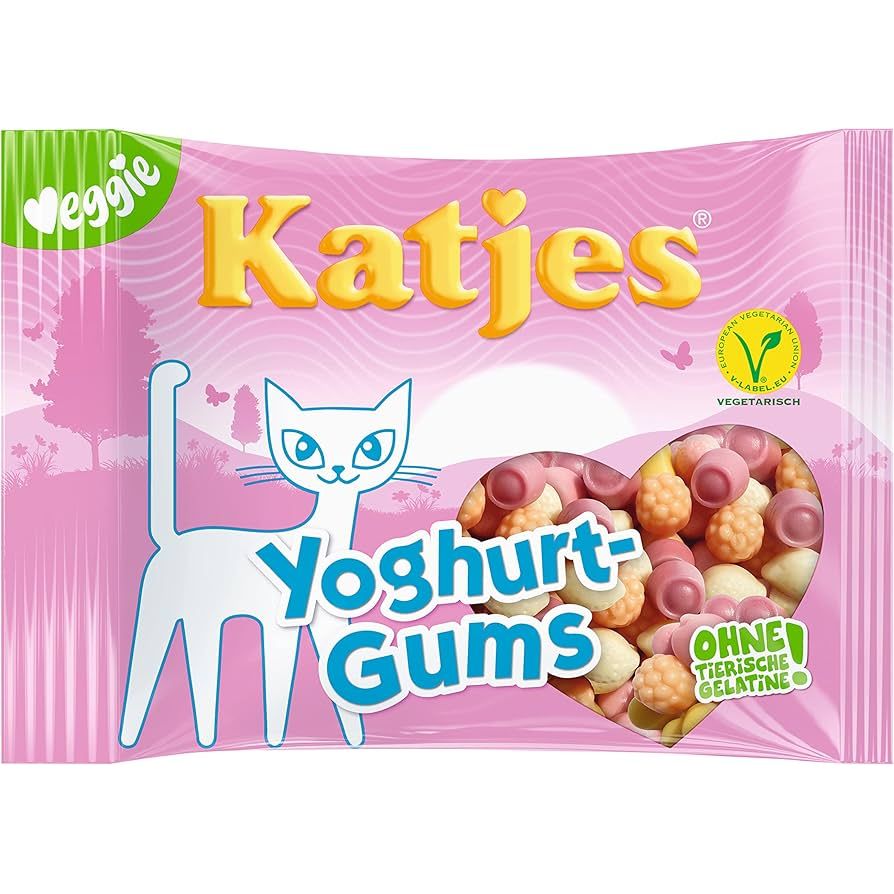 Katjes Yoghurt Gums 175g 22ct Vegan (Europe)