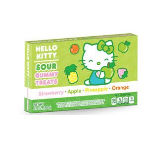 Hello Kitty Fruit Sour Gummi Treats 3.1 oz 12oz
