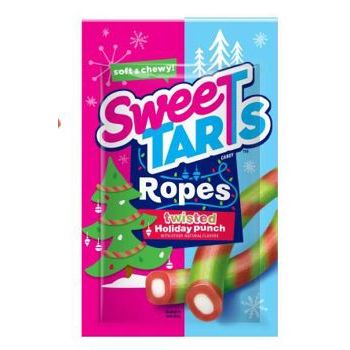 Sweetarts Holiday Ropes 3oz 12ct