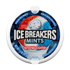 Ice Breakers Snow Cone Flavored Mints Tin 1.5oz 8ct