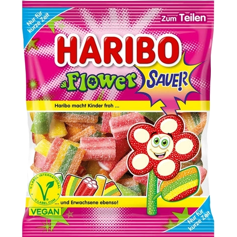 Haribo Flower Sauer - Sauerkeiten 160g 30ct (Europe)