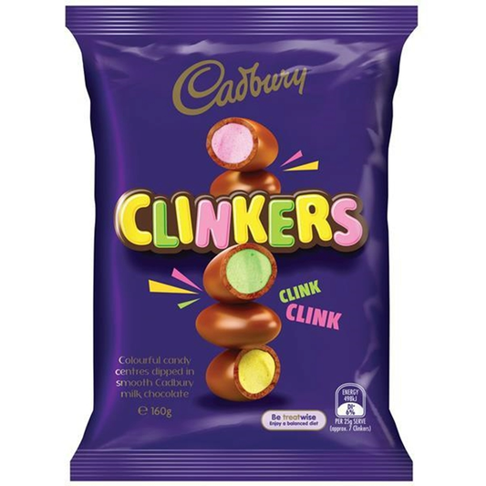 Cadbury Clinkers 160g 18ct (Australia) [LIMIT 1 PER CUSTOMER] - candynow.ca