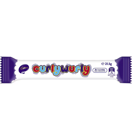 Cadbury Curly Wurly Bar 21.5g 48ct (Australia) - candynow.ca