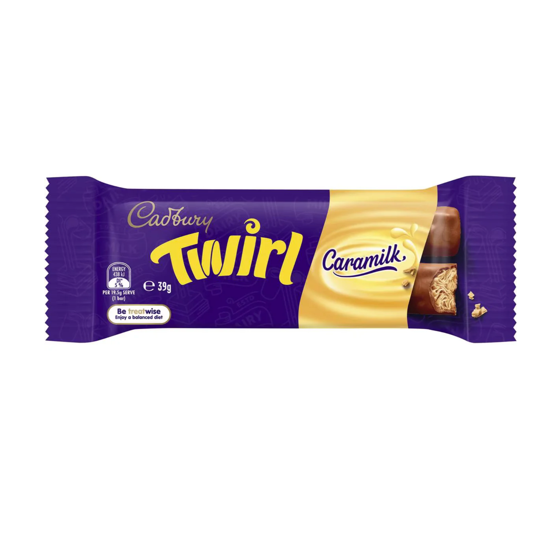 Cadbury Twirl Caramilk 39g 42ct (Australia) - candynow.ca