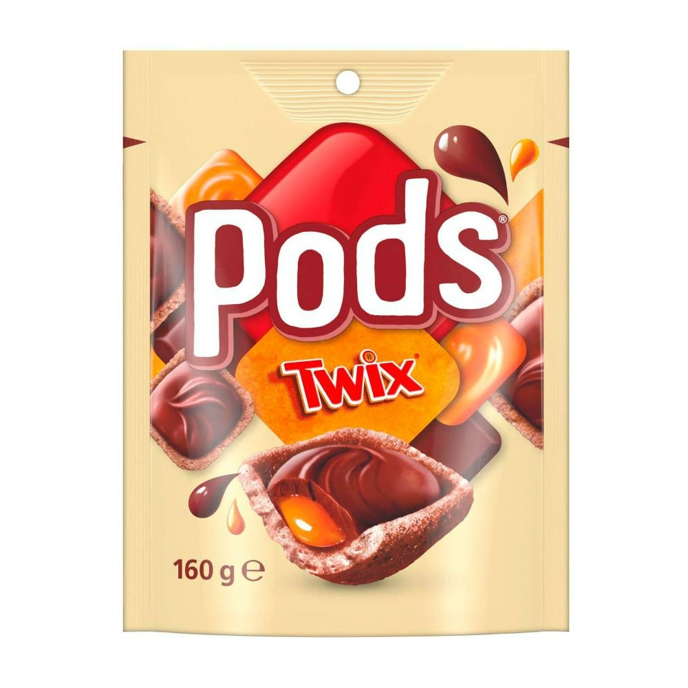 Pods Twix Pouch 160g 15ct (Australia) - candynow.ca