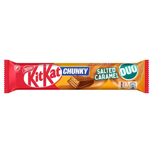 Kit Kat Chunky Duo Salted Caramel Chocolate 68g 24ct (UK)