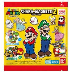 Bandai  Super Mario Chara Magnets 2 Chewing Gum 1.5g 14ct (Japan)