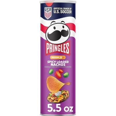 Pringles Spicy Loaded Nachos 5.5oz 14ct