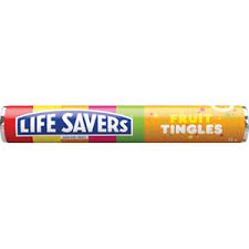 Life Savers Fruit Tingles 34g 36ct (Australia)