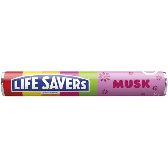 Life Savers Musk 34g 24ct (Australia)
