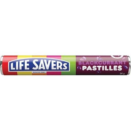 Life Savers Blackcurrant Pastilles 34g 24ct (Australia)