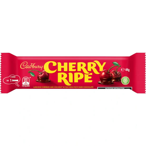 Cadbury Cherry Ripe Bar 44g 48ct (Australia)
