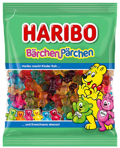 Haribo Bear Pairs 160g 38ct (Europe)