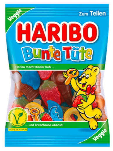 Haribo Colorful - Bunte Tute 175g 40ct (Europe)