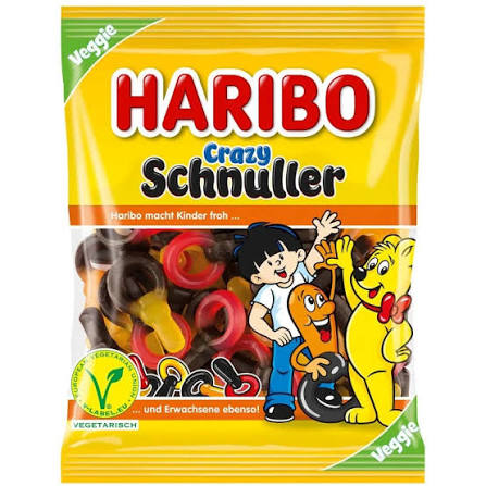 Haribo Crazy Schnuller 175g 30ct (Europe)