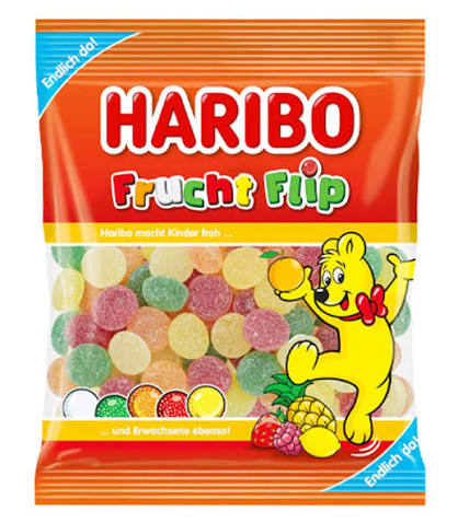 Haribo Fruit Flip 160g 40ct (Europe)