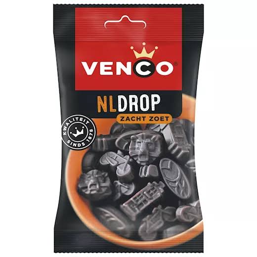 Venco NL Licorice Bag 120g 12ct (Europe)