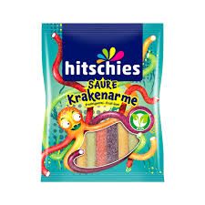 Hitschies Sour Octopus Arms Peg Bag 125g 20ct (Europe)