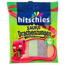 Hitschies Dragon Tongues Peg Bag 125g 20ct (Europe)