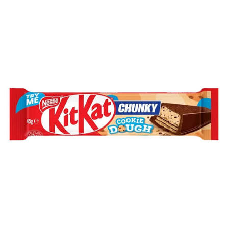 KitKat Chunky Cookie Dough 45g 36ct (Australia)