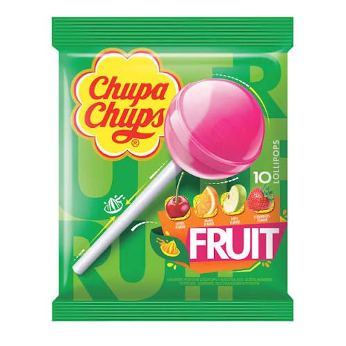 Chupa Chups Fruits Bag 120g 12ct (Europe)