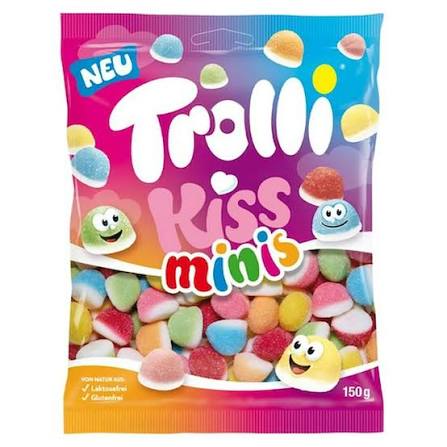 Trolli Mini Kiss Bag 150g 21ct (Europe)