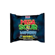 Barnett Mega Sour Candy Raspberry 104g 12ct (UK)