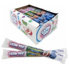 Blow Pops Inside Out Gumballs Tube 8pcs 24ct