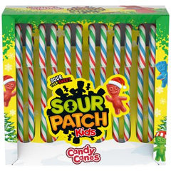 Sour Patch Kids Candy Cane Hard Candy 5.29oz 24ct