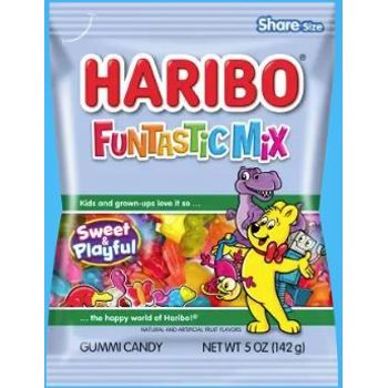 Haribo Funtastic Mix Peg Bag 5oz 12ct
