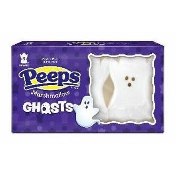 Peeps Halloween 3pcs Marshmallow Ghosts 1.5oz 24ct