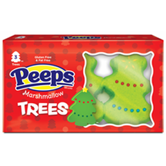 Peeps 3ct Marshmallow Trees 1.5oz 24ct