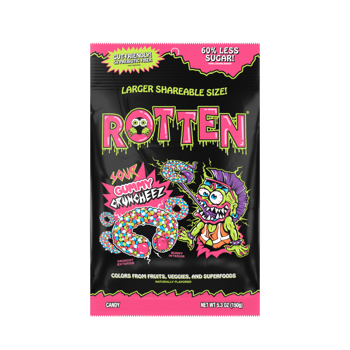 Rotten Sour Gummy Cruncheez 5.3oz 6ct