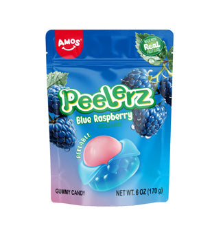 Amos Peelerz Blue Raspberry 6oz 12ct