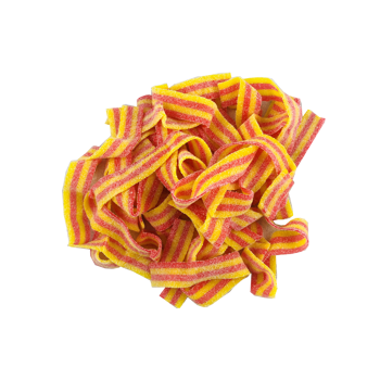 Dorval Sour Power Bulk Belts Strawberry Banana 19.8lb 1ct