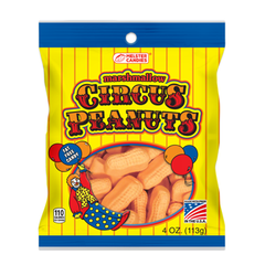 Melster Circus Peanuts DRC Peg Bag 4oz 12ct