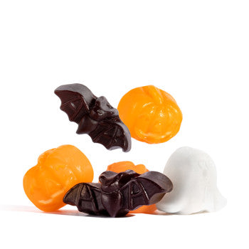 Albanese Halloween Ghoulish Gummies (Orange,Black Cherry&Strawberry-Banana) 2.26kg (5lb)