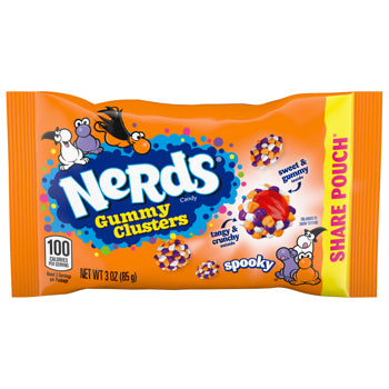 Nerds Spooky Halloween Gummy Clusters Share Pack 3oz 12ct