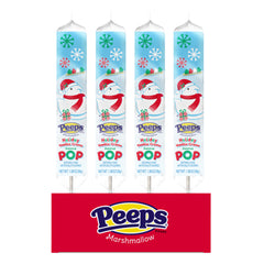 Peeps Christmas Vanilla Chick Pops Asstd. 1.38oz 28ct