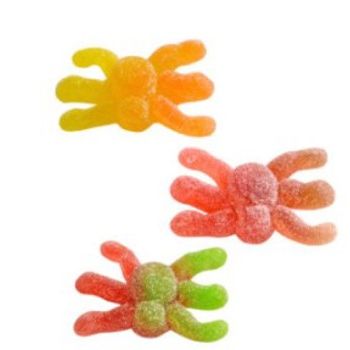 Vidal Halloween Bulk Hairy Spiders 4.4lb 1ct