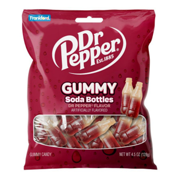 Dr. Pepper Gummy Peg Bag 4.5oz 12ct