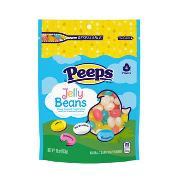 Peeps Jelly Bean Assorted Flavors 10oz 8ct - candynow.ca