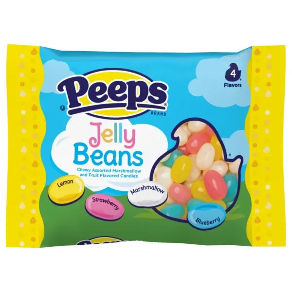 PEEPS® 4OZ MARSHMALLOW FLAVORED JELLY BEANS 24ct