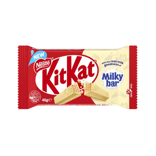 Kitkat Milkybar Chocolate Bar 45g 48ct (Australia) - candynow.ca
