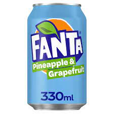 Fanta Pineapple & Grapefruit 330ml 24ct (UK) (Shipping Extra, Click for Details)