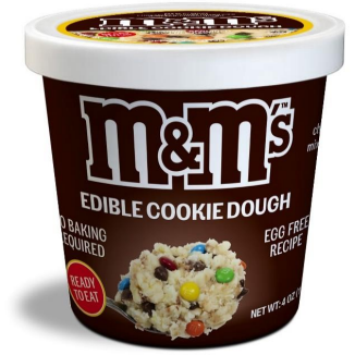 M&M's Spoonable Cookie Dough 4oz 8ct