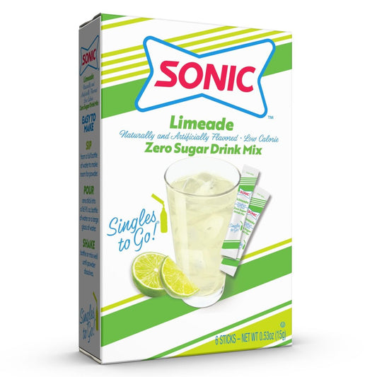 Sonic Drink Mix Limeade Singles To Go 12ct